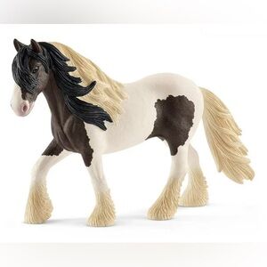 Schleich - 13831, Farm World: Tinker Stallion Toy Horse Figurine